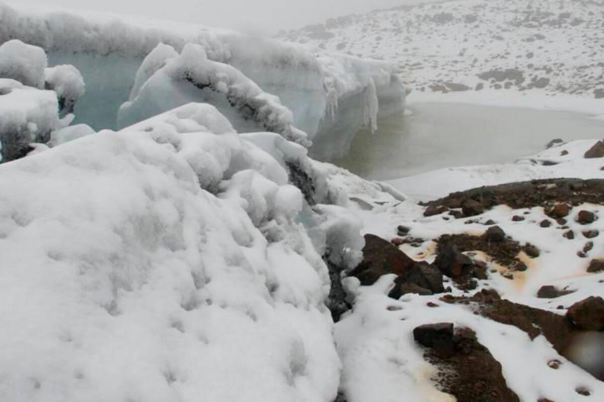 Pese a las fuertes lluvias “La Niña” beneficia la caída de nieve en Colombia