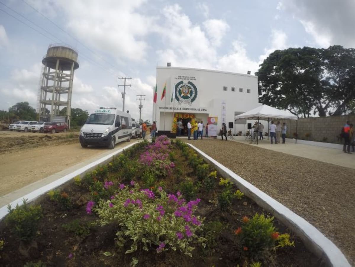 La nueva estación de Policía queda a la entrada de Santa Rosa, un sitio estratégico para la seguridad de los pobladores y de la zona de desarrollo que se proyecta. Luis Herrán/ El Universal