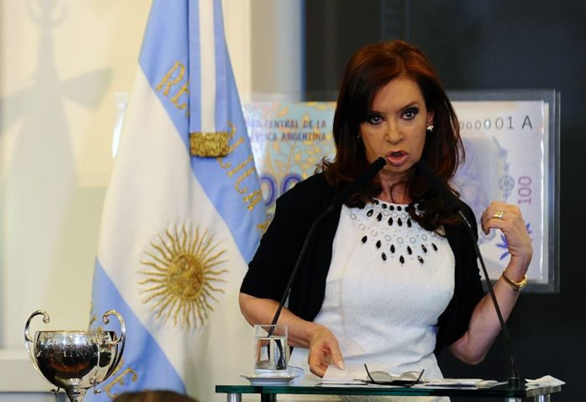 Cristina Fernández. AFP DANIEL GARCIA