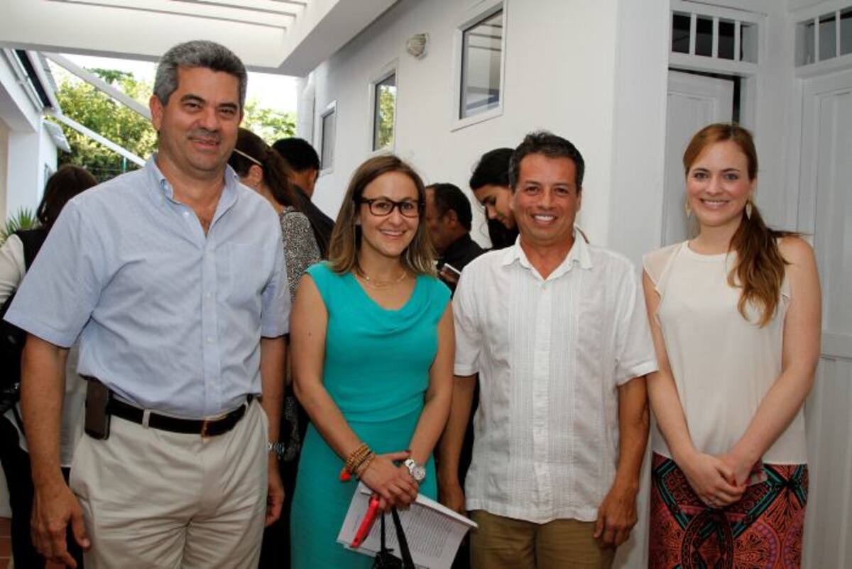 Rafael Simón Del Castillo, Wendy Sewaards, Jaime Torrado y Viviana Rengifo. MARUJA PARRA-EL UNIVERSAL