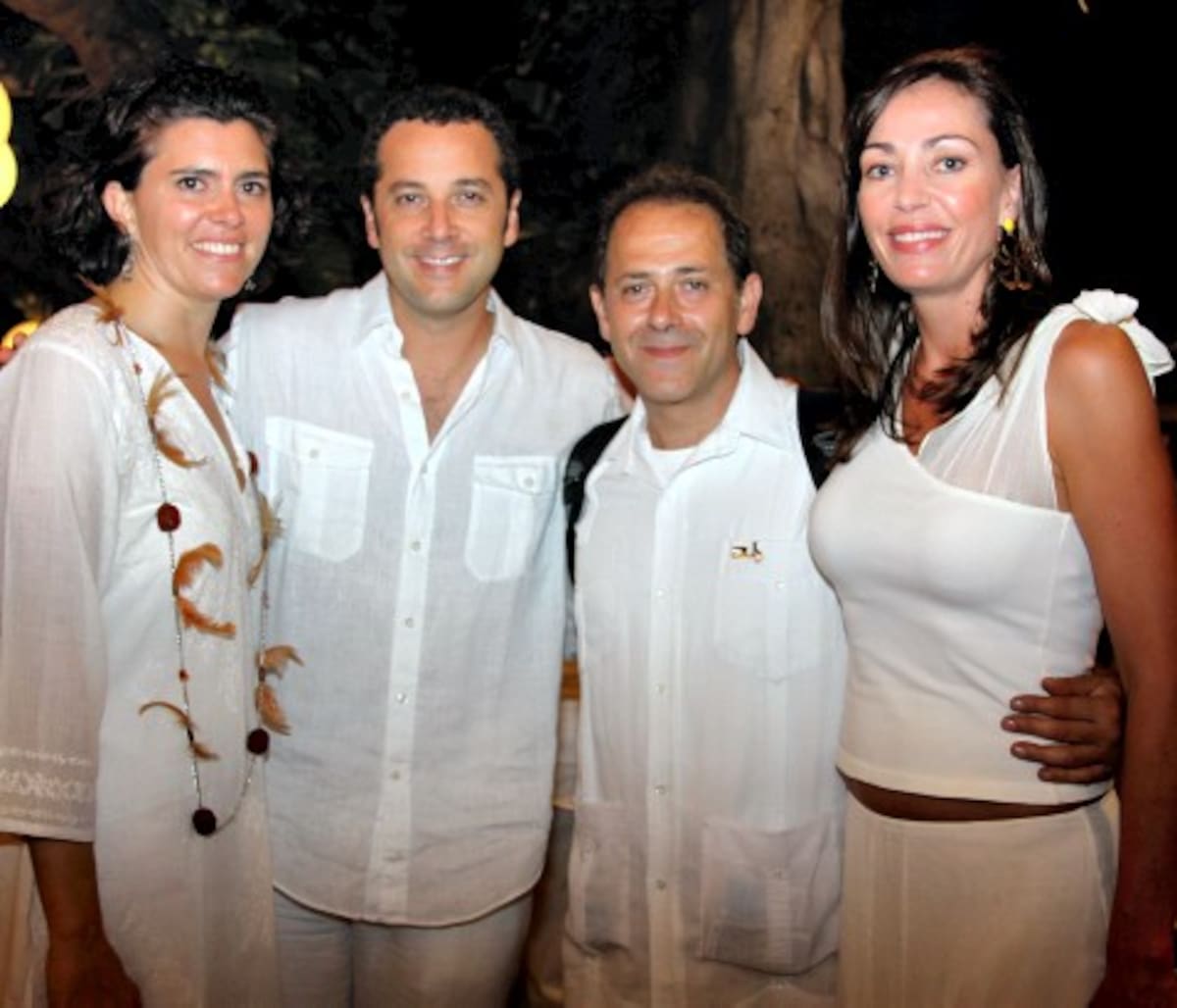 María Luisa Ortiz, José Gaviria, Salvatore Salamone y Catalina Escobar.