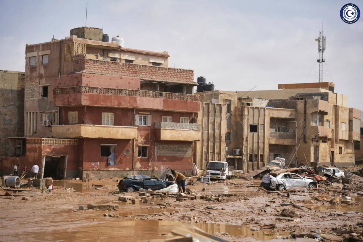 En imágenes: Destrucción en Libia tras paso del ciclón Daniel