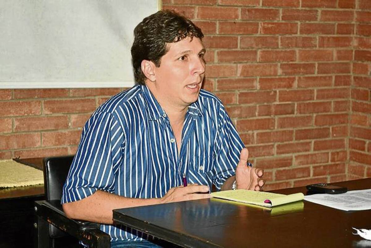Giovanni Pizzirusso, secretario de Desarrollo Económico y Agropecuario.