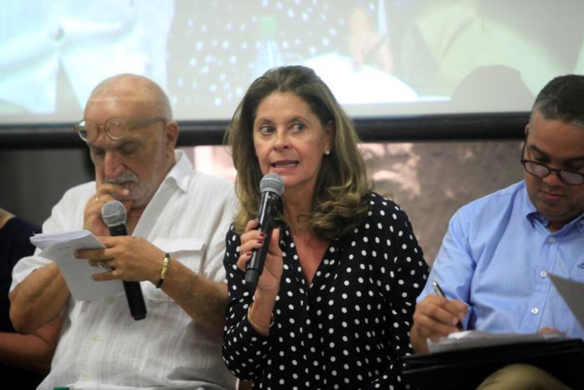 Marta Lucía Ramírez, vicepresidenta de la República. Aroldo Mestre.