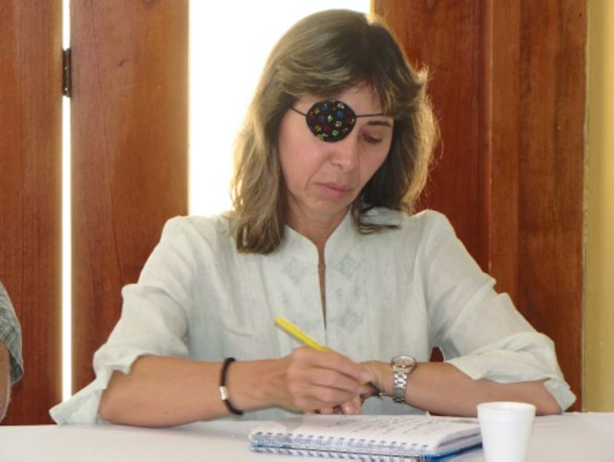 Roxana Segovia, aspirante conservadora a la Alcaldía de Cartagena. ELÍAS BARRIOS TOUS