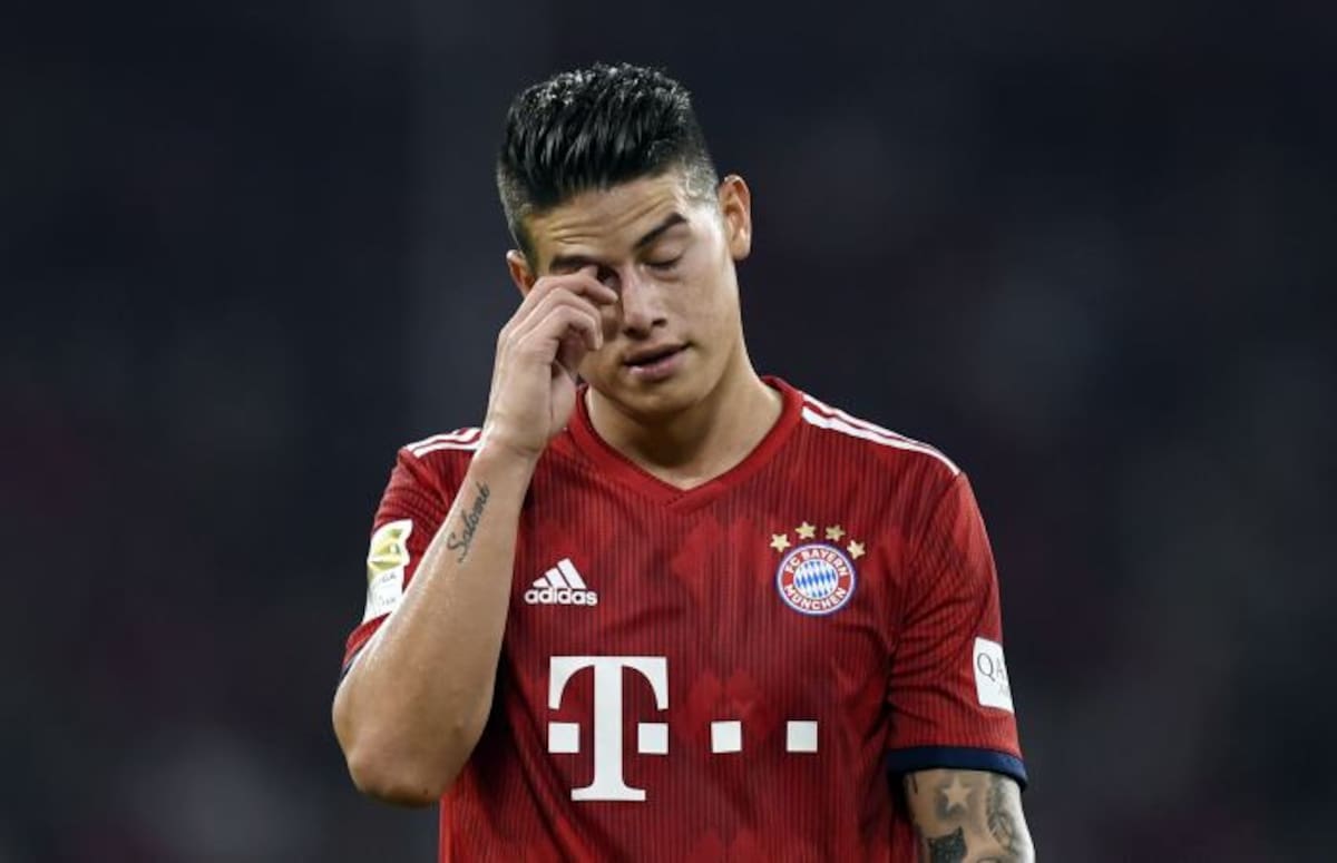 James Rodríguez. EFE DANIEL KOPATSCH