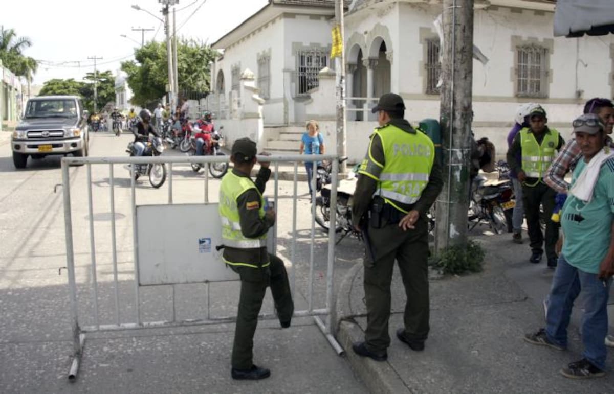 La ampliación del Área de Movilidad Segura en el centro de Sincelejo se mantiene. MANUEL SANTIAGO PÉREZ/EL UNIVERSAL/