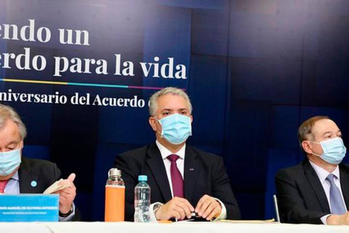 Guterres afirma que sacar adelante la paz de Colombia es “obligación moral”