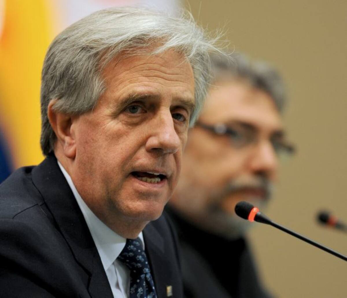 Presidente de Uruguay, Tabaré Vázquez. AFP