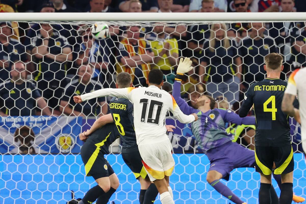 Alemania le pasó el rodillo a Escocia en su debut en la Eurocopa