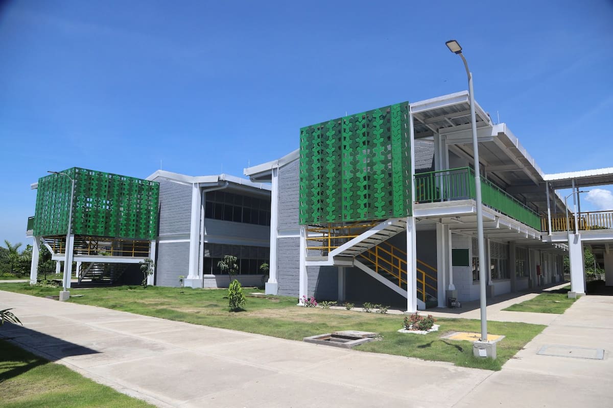 Las modernas megaobras cumplen con todos los estándares de calidad del Ministerio de Educación Nacional.
