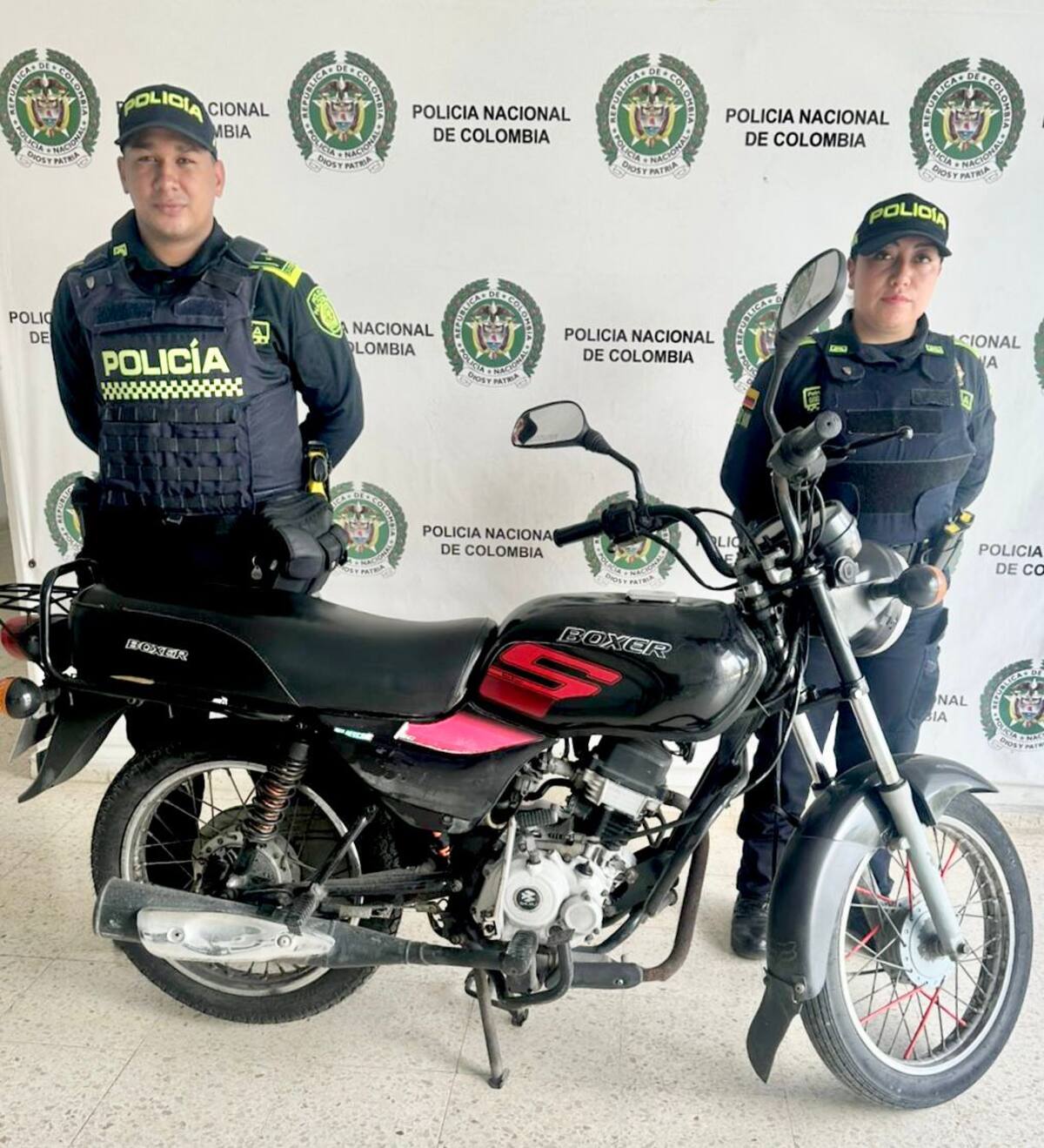 5 motocicletas recuperadas durante operativos contra el hurto en Cartagena.