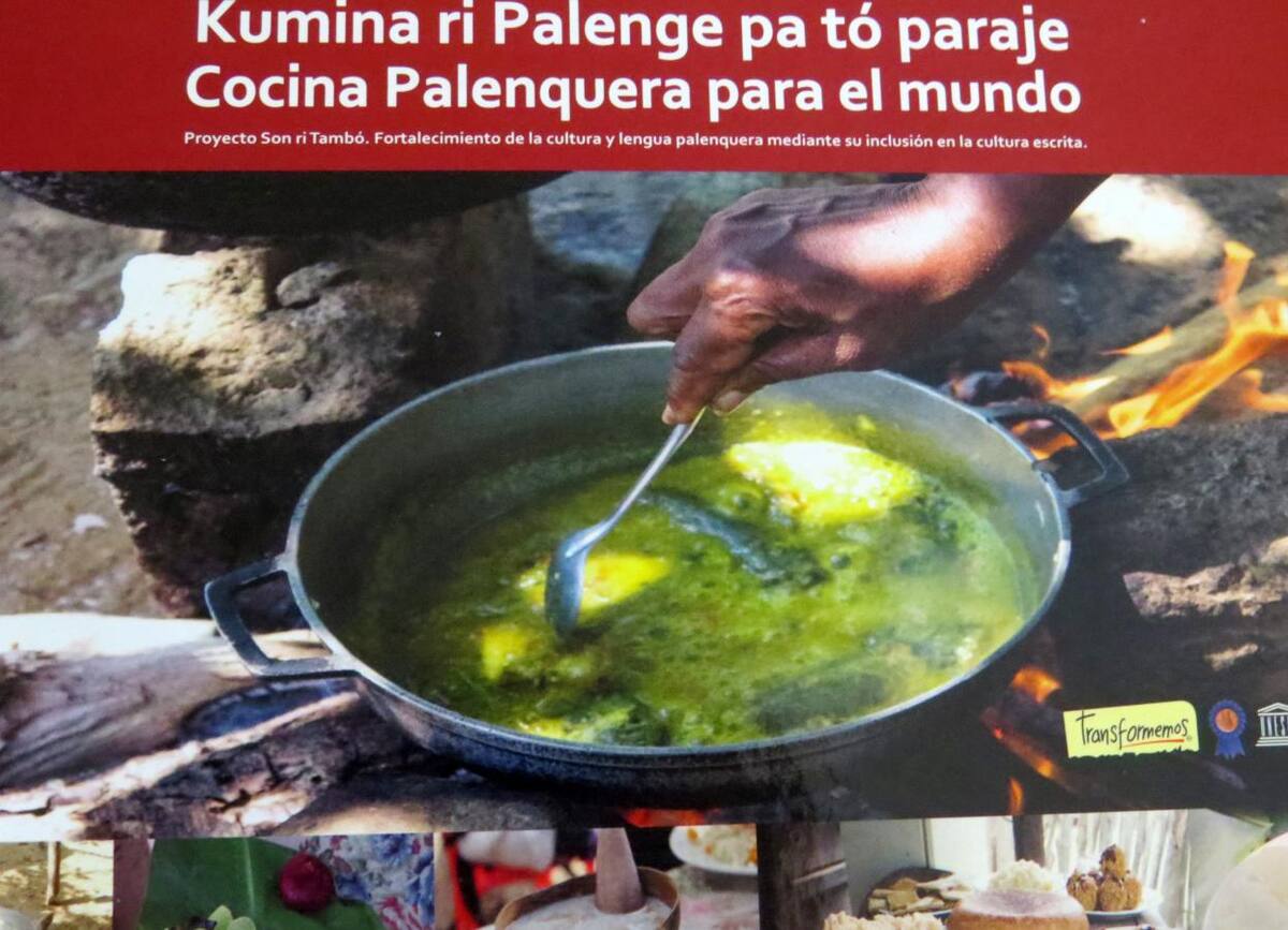 El libro de cocina palenquera 'Kumina ri Palenge Pa Tó Paraje' (Cocina Palenquera para el mundo). CORTESÍA