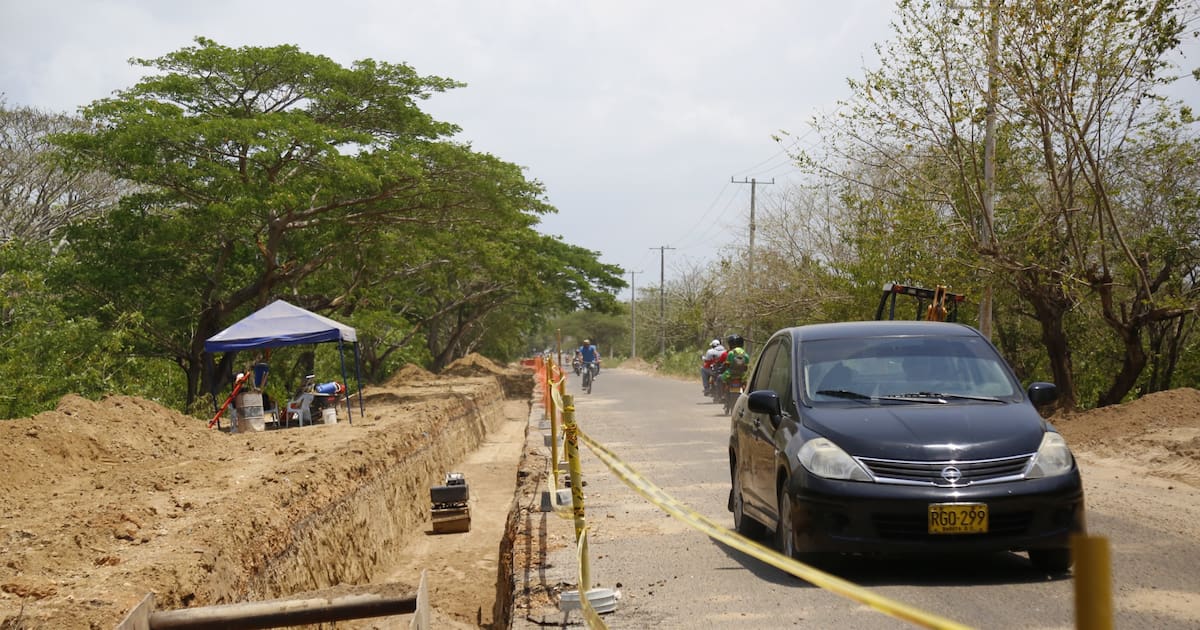 Sewerage in Bayunca and Pontezuela advances with several work fronts