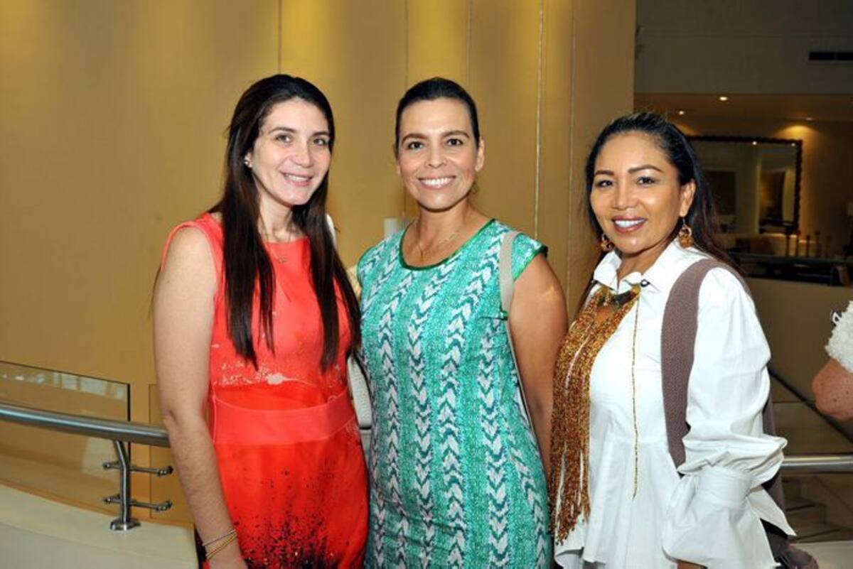 Yamile Nazar, Lizbeth García y Omaira Romero. CORTESÍA