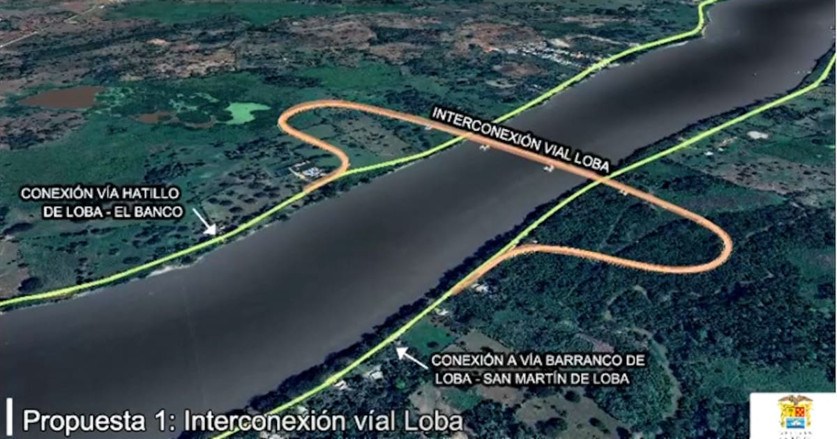 Road connection between the south and north of Bolívar: Yamil Arana's legacy
