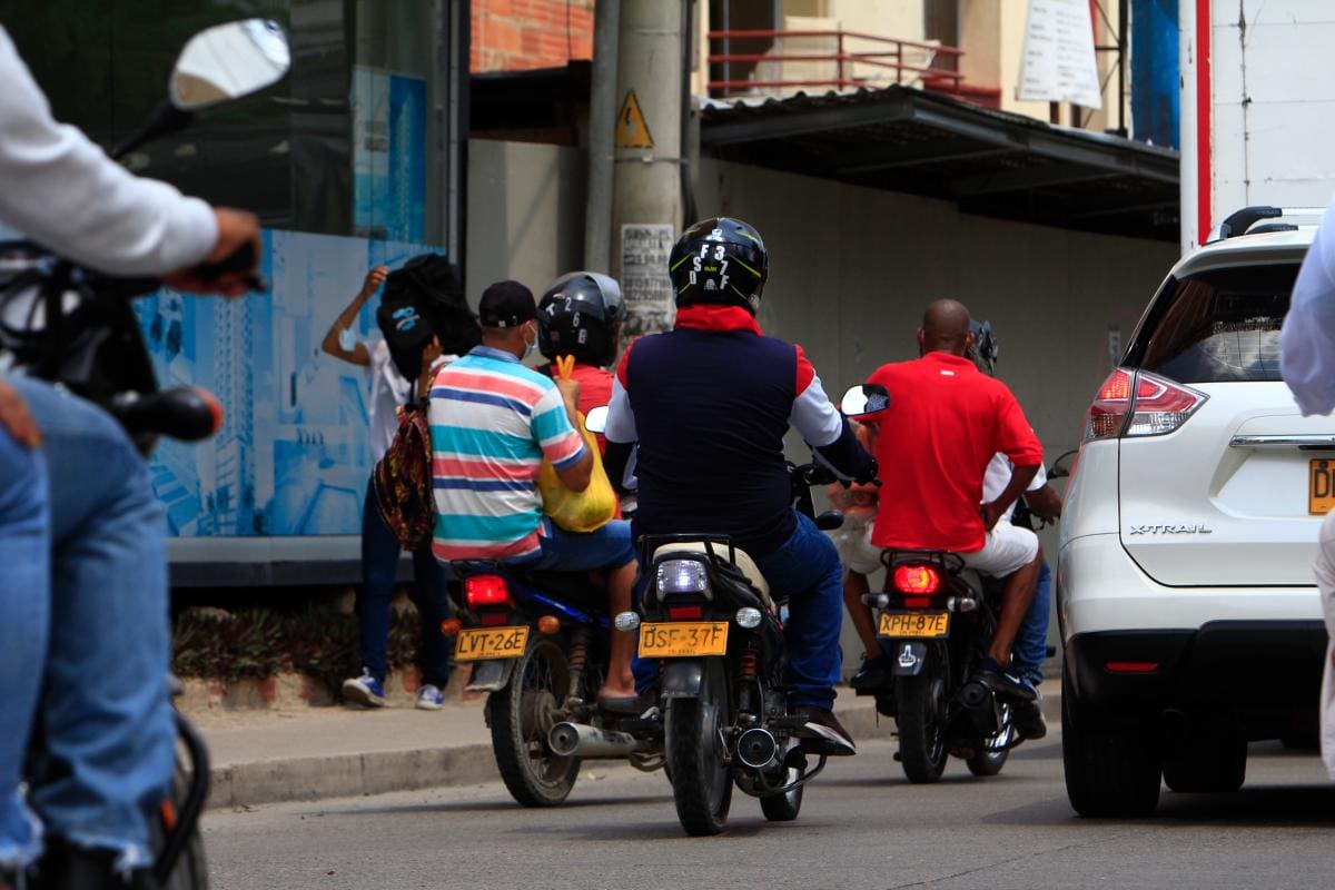 Piden prohibir motos con parrilleros en el Pie de la Popa