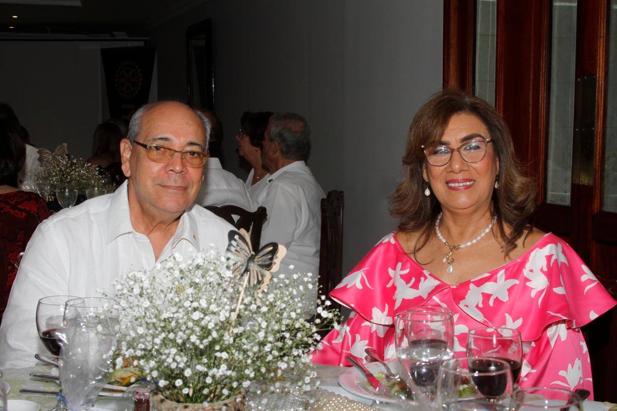 Alcides Bonfante y Milena Hernández.