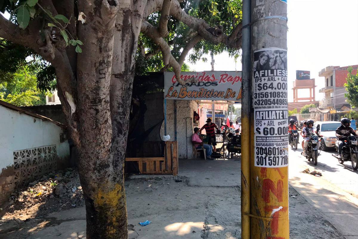 Las 7 anotaciones judiciales del comerciante asesinado en Olaya Herrera
