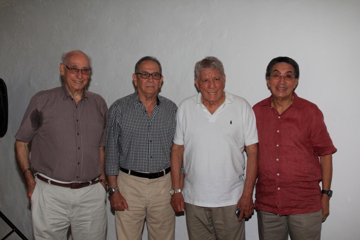 William Nazar, Dionisio Osorio Cortina, Luis Gutiérrez y Jorge Tirado.