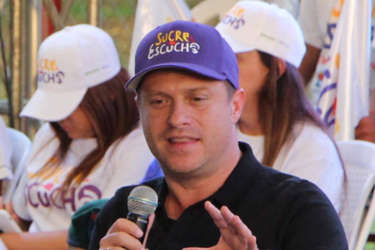 Esta es la razón por la que el gobernador de Sucre viajó a Italia