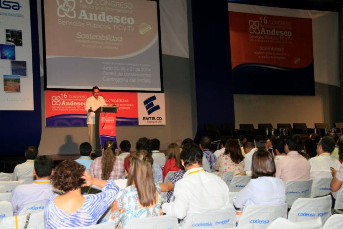 Germán Vargas, vicepresidente electo, clausuró el 16 Congreso de Andesco, en esta ciudad. Anunció que sus principales frentes de trabajo serán la infraestrutura vial y los servicios minero- energéticos. Zenia Valdelamar.