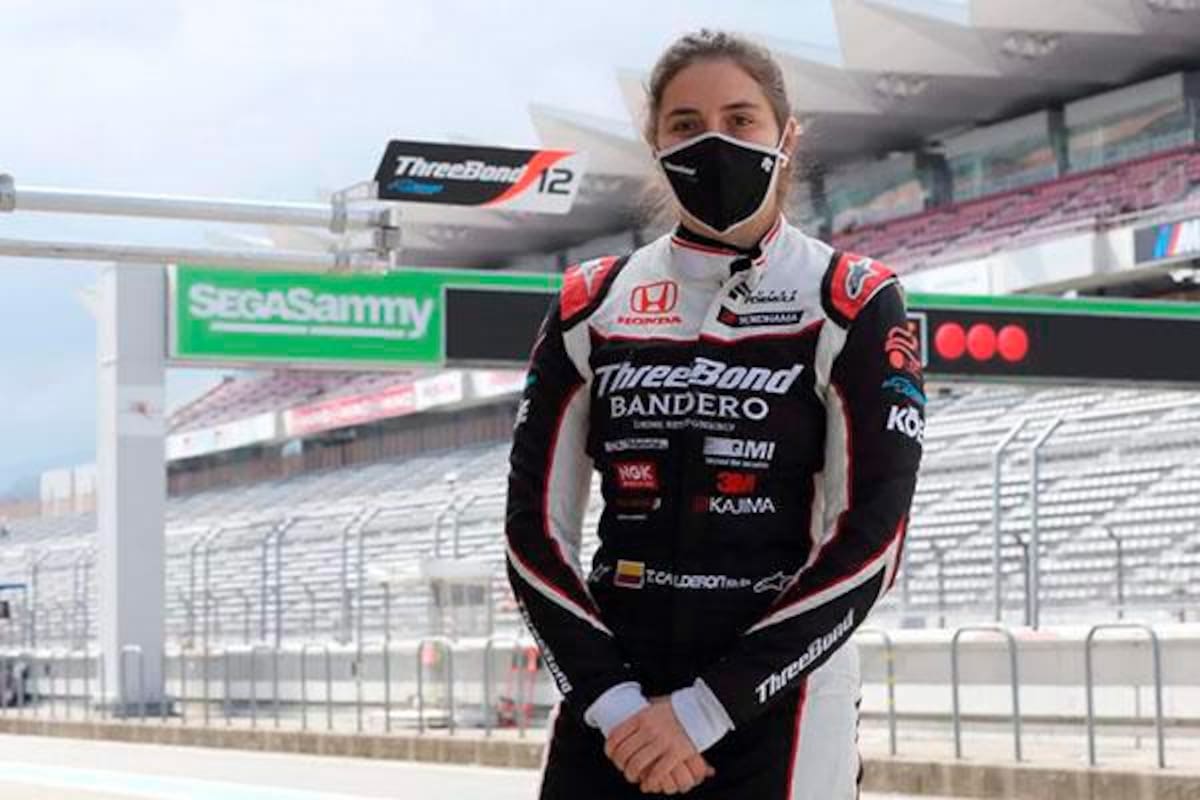 Las malas noticias que recibió la piloto colombiana Tatiana Calderón