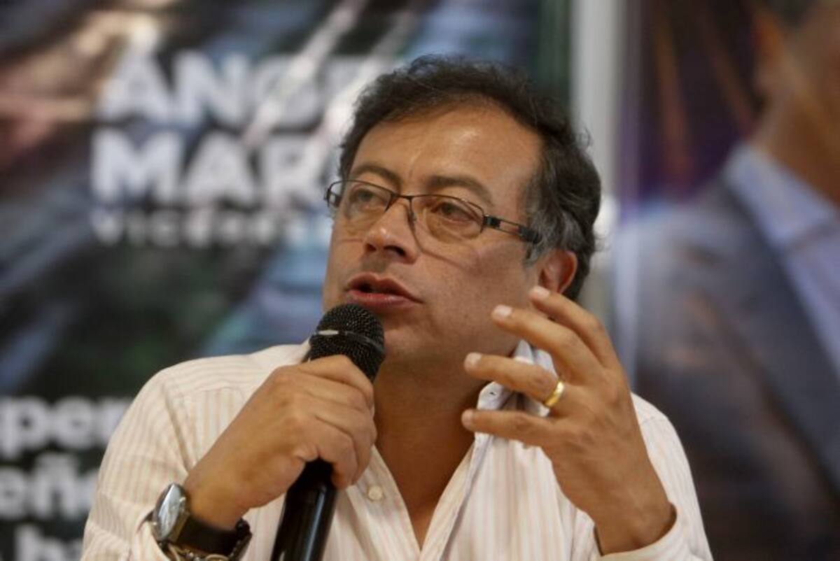 Gustavo Petro, optará por ocupar una curul en el Senado. El Universal