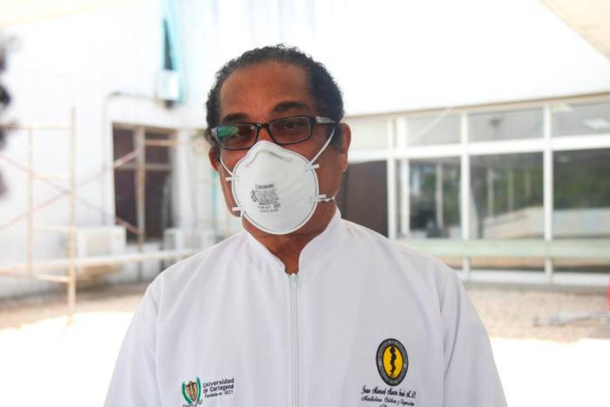 “Estoy lleno de optimismo”: primer cartagenero que será vacunado contra el COVID