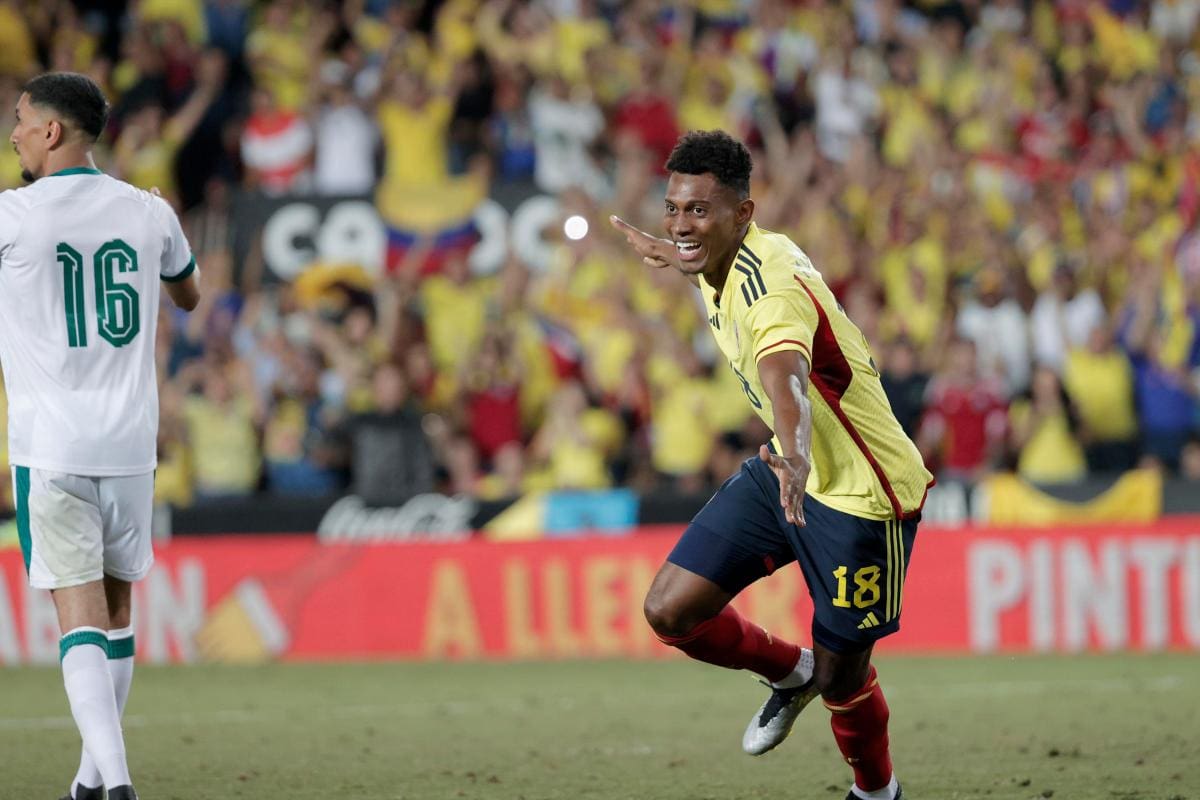 Video: así fue el gol de la Selección Colombia ante Irak