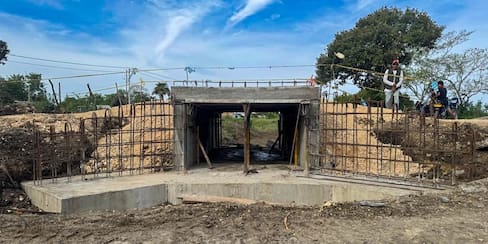 Más de 90 familias se beneficiarán con obras para proteger la vía de El Zapatero