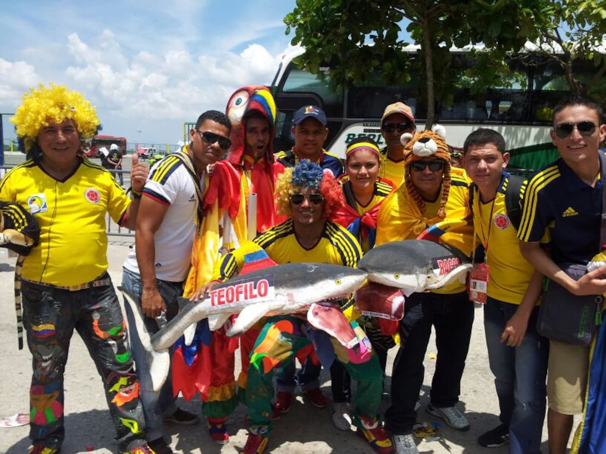 Los reporteros de Editora del Mar se trasladaron hasta Barranquilla para cubrir el evento. En la foto aparecen: Óscar Díaz, Juan Carlos Martínez y Gabriel García. EL UNIVERSAL