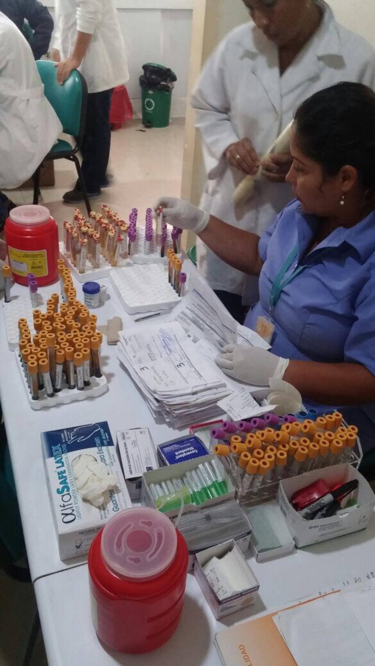 Durante la visita del Dadis, se verificó la prestación de los servicios en cada IPS. Cortesía