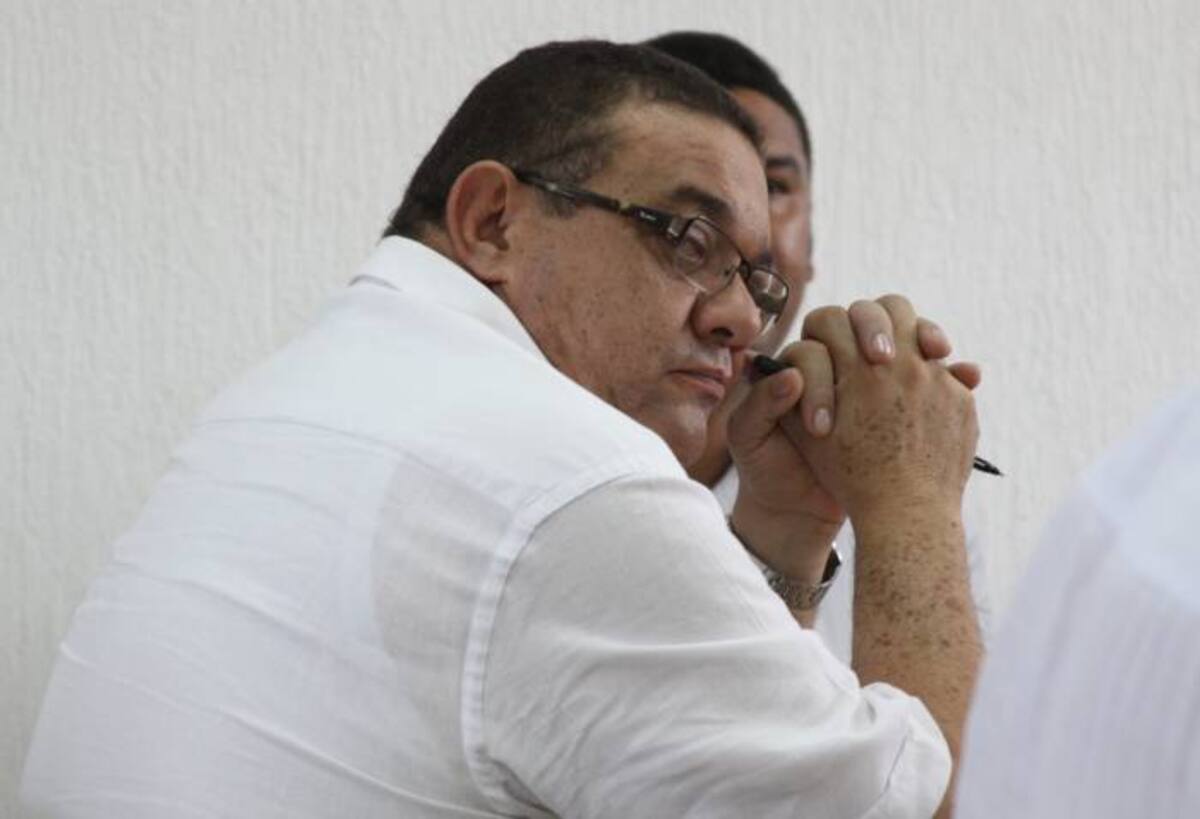 Oswaldo Paredes, notario único de San Juan Nepomuceno. EL UNIVERSAL, GERMÁN GÓMEZ POLO