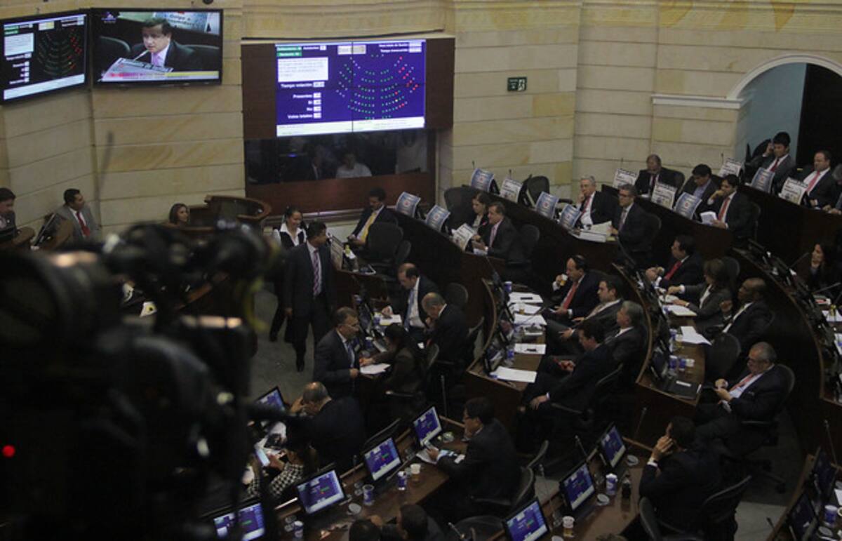 El pasado martes la Comisión Primera del Senado desempolvó el proyecto de ley número 66 de 2015, que pretende endurecer las sanciones a la inasistencia de los congresistas. //Foto archivo