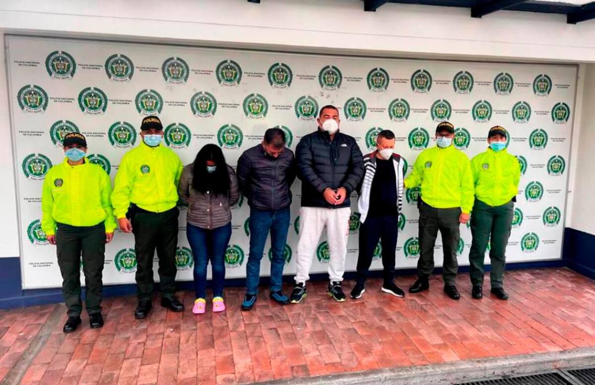 Junto con Alex Simanca fueron capturados otros 23 presuntos miembros del Clan del Golfo.
