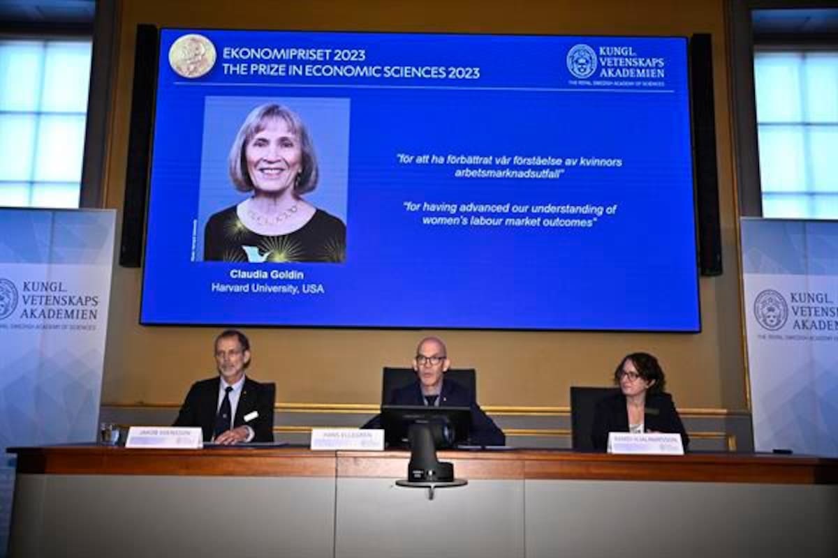 Claudia Goldin ganó el Premio Nobel de Economía, y es la tercera mujer en lograrlo