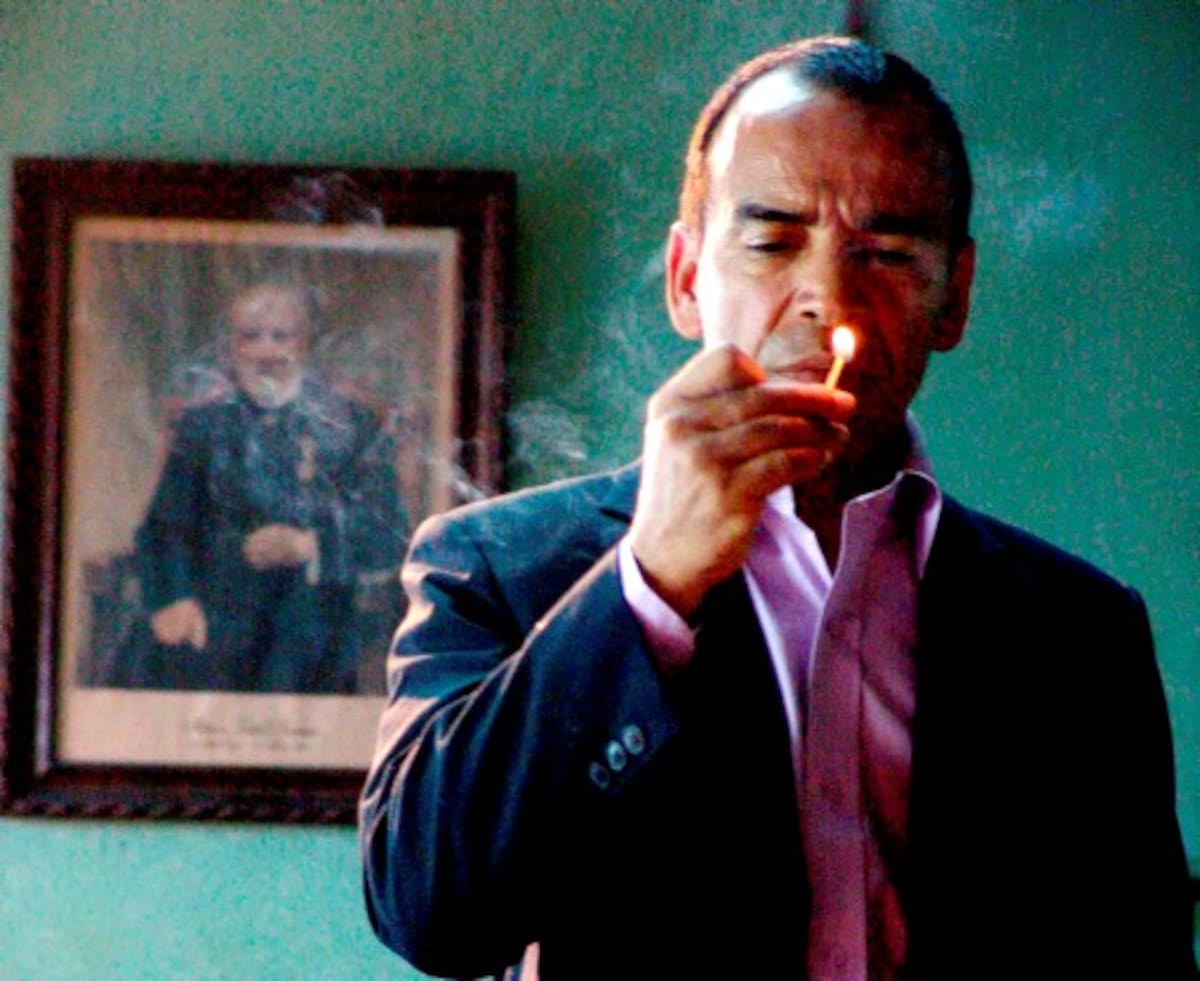 Damián Alcázar en el papel de Satanás. Colprensa