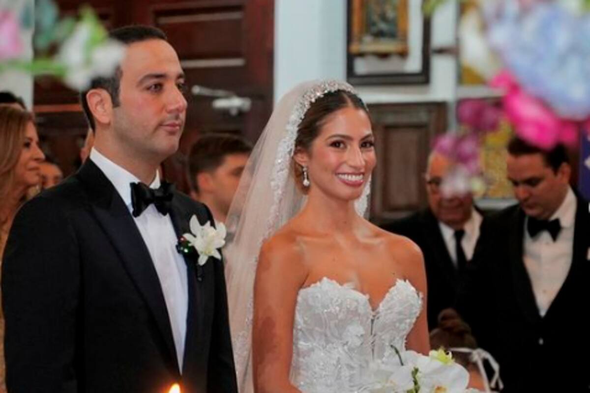 Así fue la boda de Isabella Chams, exreina del Carnaval de Barranquilla