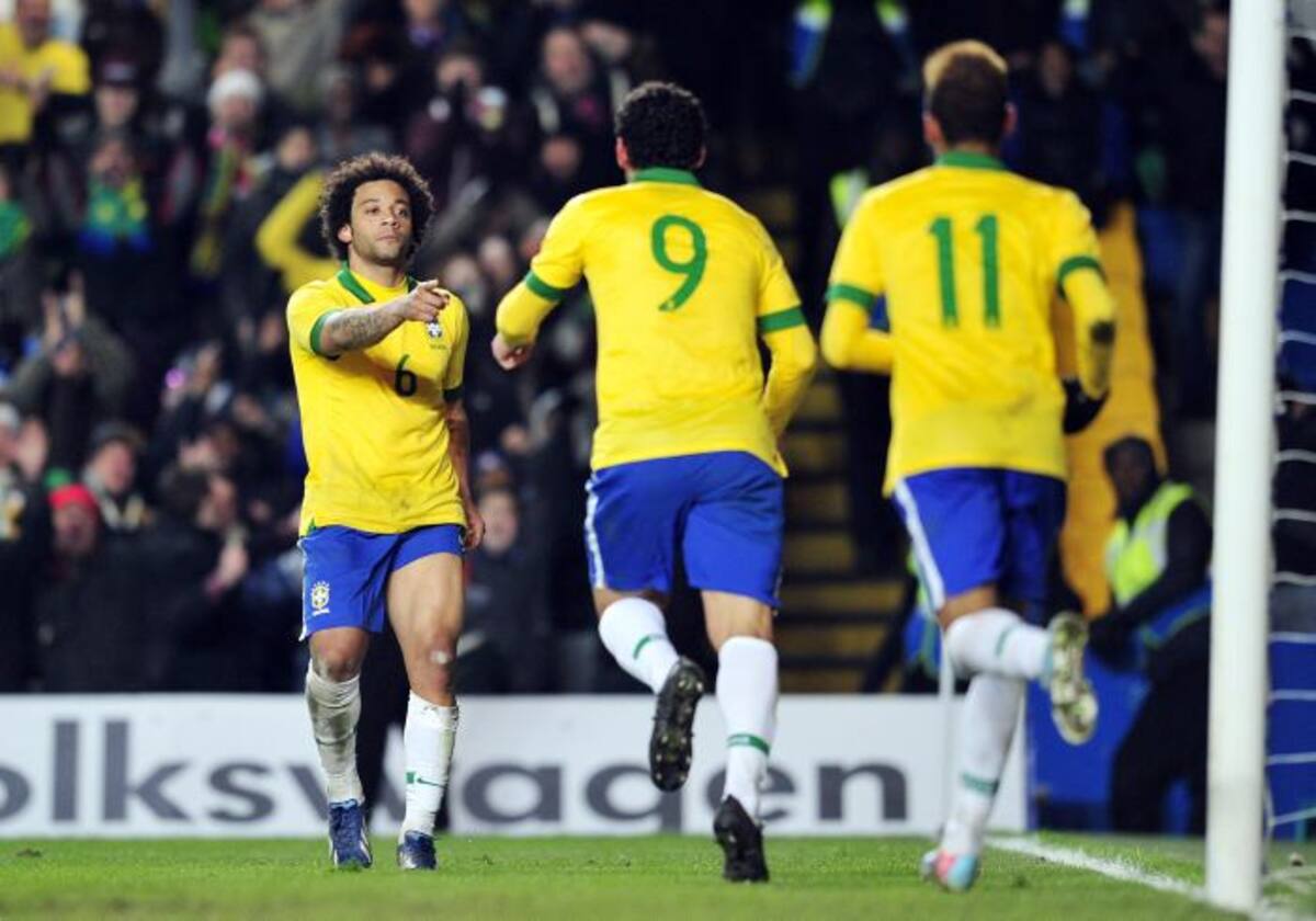 Brasil sigue en su preparación para el Mundial 2014 AFP
