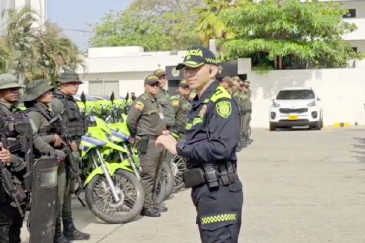 5.000 policías para garantizar una Semana Santa segura en Barranquilla