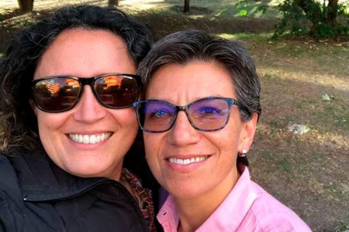 Claudia López y Angélica Lozano se casan