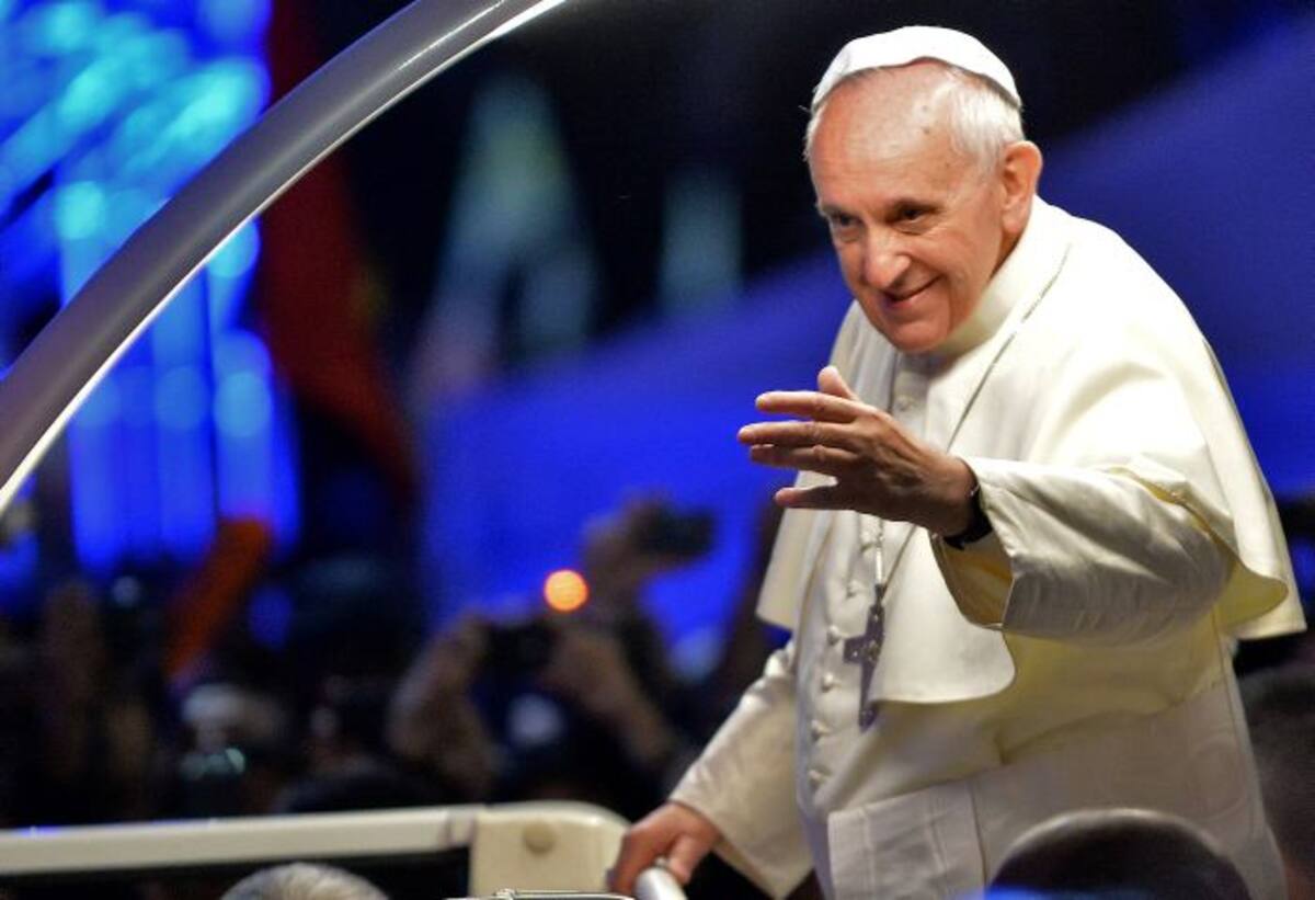 El papa Francisco les habló en español a los jóvenes FOTOS AFP Y AP