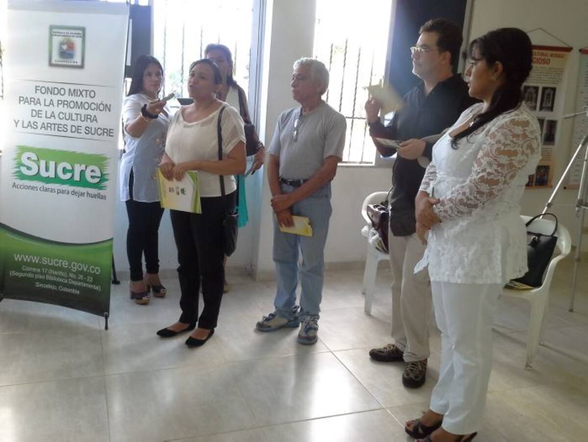 La Gerente (E) del Fondo Mixto de la Cultura y las Artes de Sucre, Dominga Ramos Suárez, encabezó la delegación que se hizo presente en la ciudad de Corozal en el inventario de bienes patrimoniales.