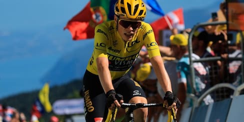 Vingegaard: “El objetivo era mantener el maillot amarillo”