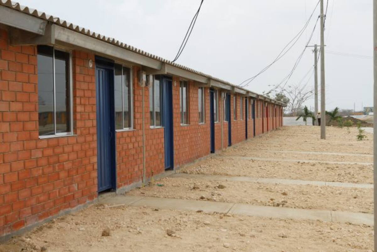 Las primeras viviendas en Cartagena serán entregadas en el proyecto Villas de Aranjuez, a finales de abril. AROLDO MESTRE - EL UNIVERSAL