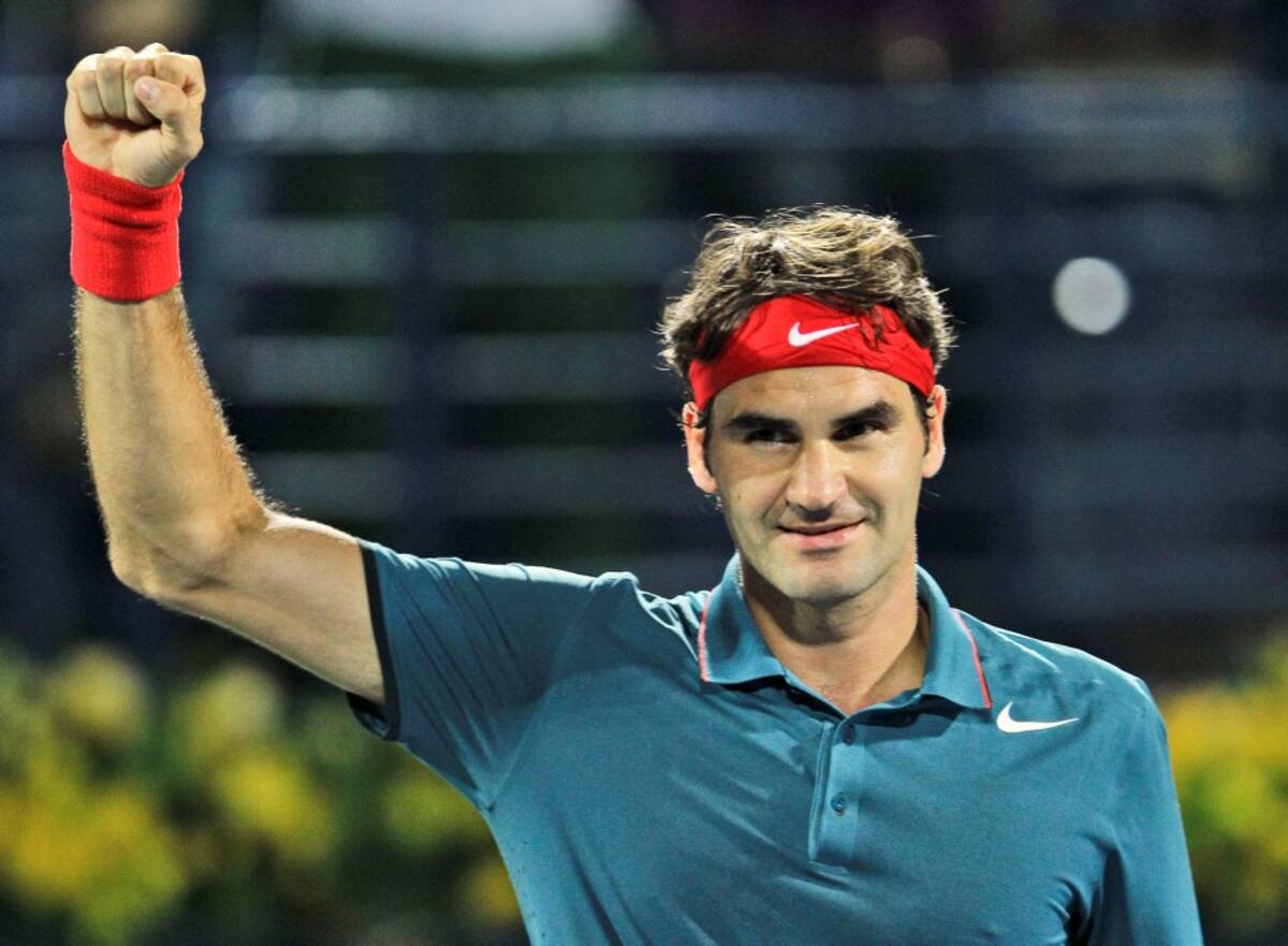 Roger Federer celebra su triunfo AP Kamran Jebreili