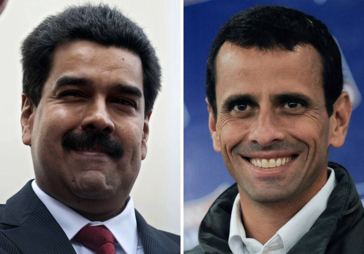 El rector del Consejo Nacional Electoral admite que es materialmente imposible que la candidatura de Capriles tenga tanta visibilidad como la de Maduro. AFP RAUL ARBOLEDA - LEO RAMIREZ