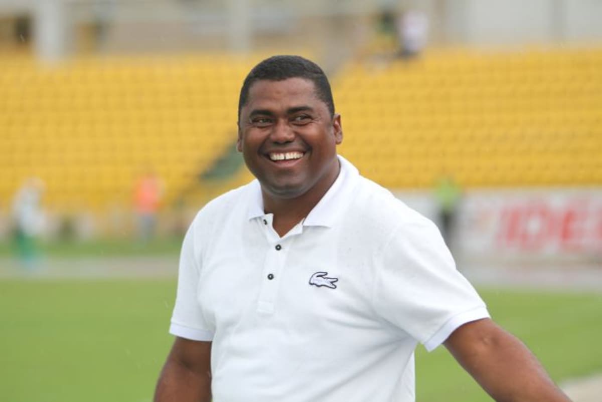 Hubert Bodhert, técnico de Real Cartagena. ÓSCAR DÍAZ - EL UNIVERSAL