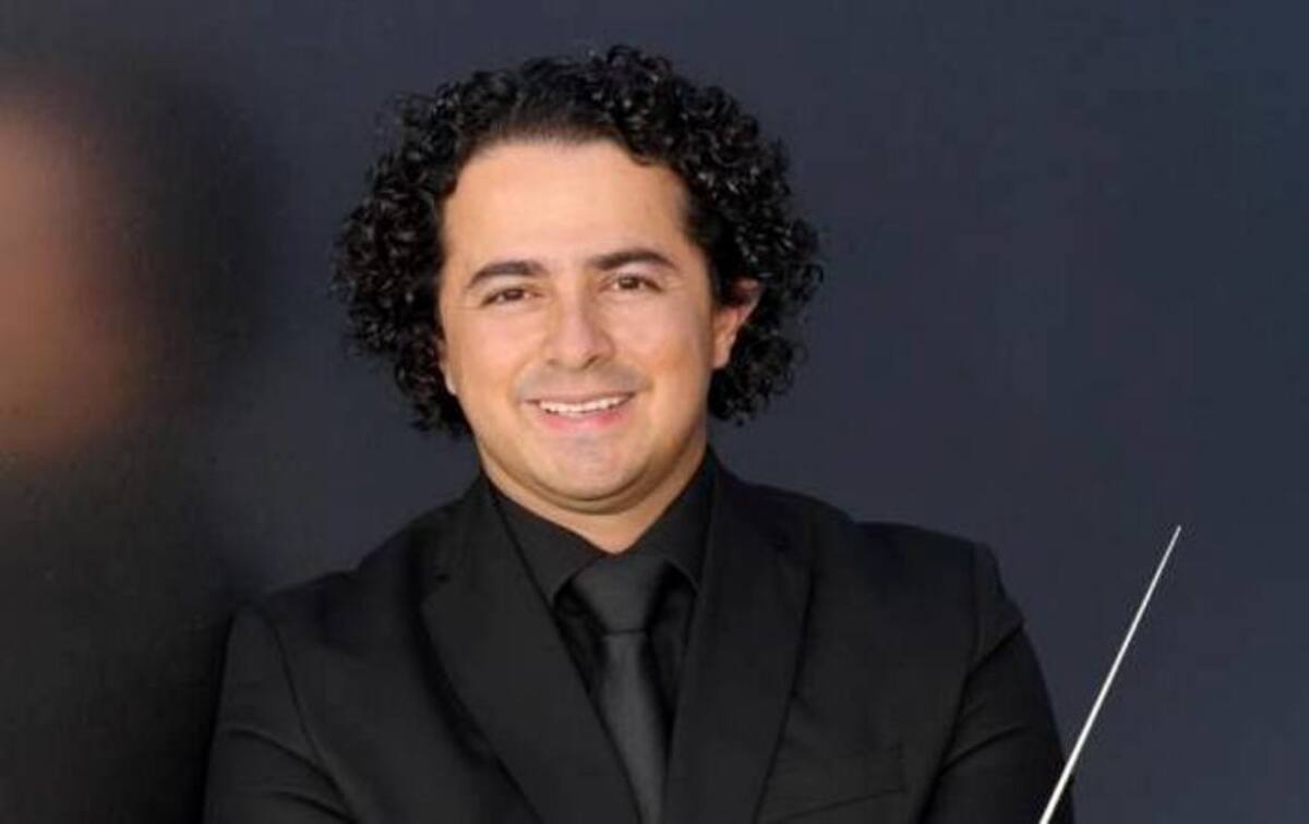 Juan Felipe Molano dirigirá la Filarmónica de Los Ángeles. COLPRENSA